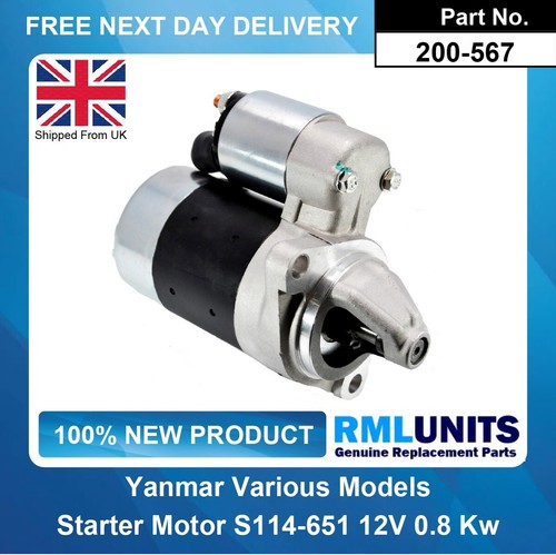 Starter motor for diesel kipor - starter,